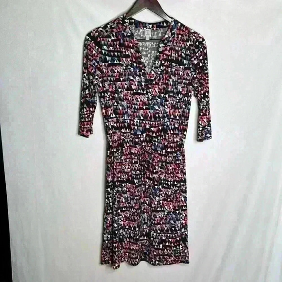 Tristan geometric  dress - Picture 1 of 6